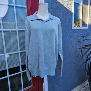 Men's Vince Light Blue Sweater